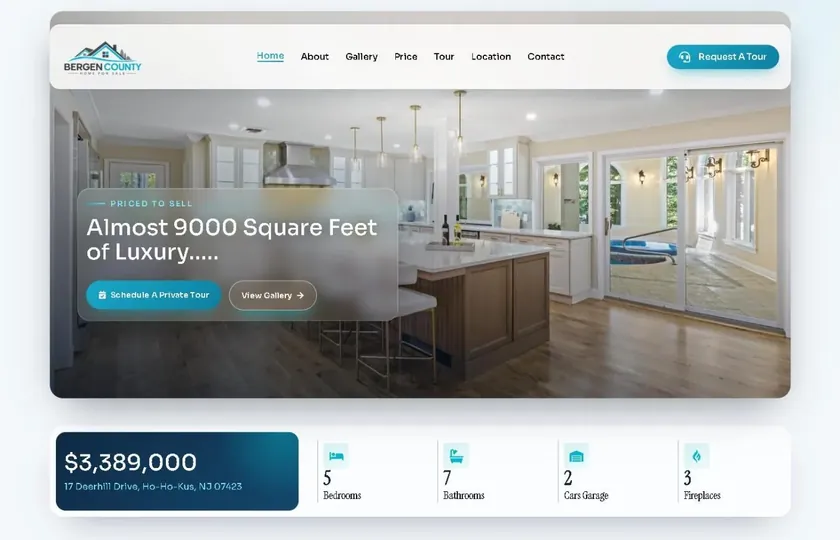 Homepage di bergencountyhomeforsale.com