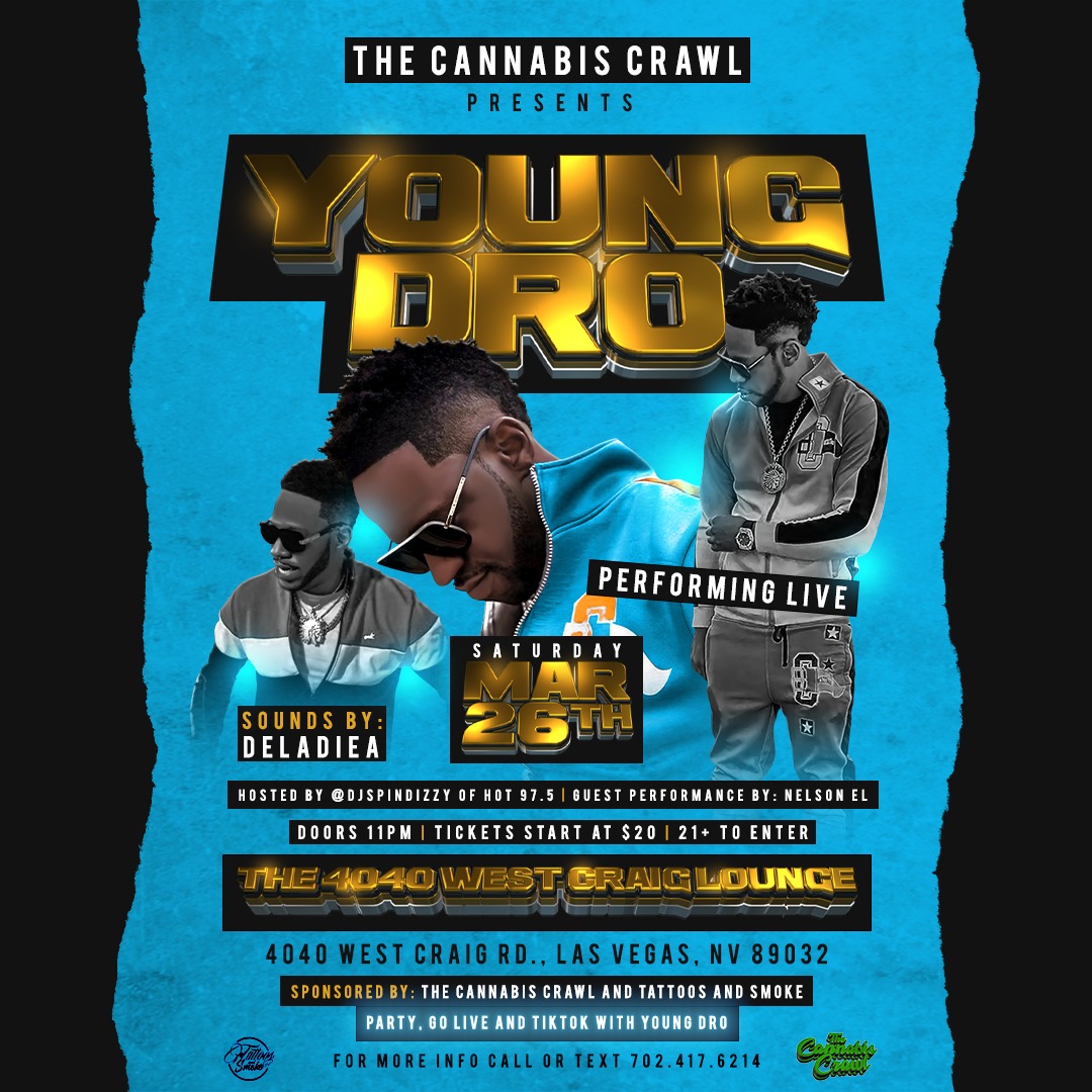 Young Dro Party Night in Las Vegas NV