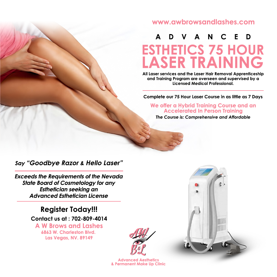 Laser Hair Removal Training Course Las Vegas NV | Brows & Lashes