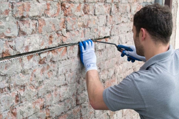 Wall crack repair